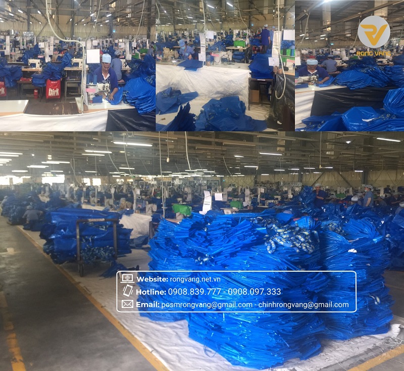 Cấu trúc sản phẩm túi PP dệt cán màng được sản xuất bền chắc theo thời gian.